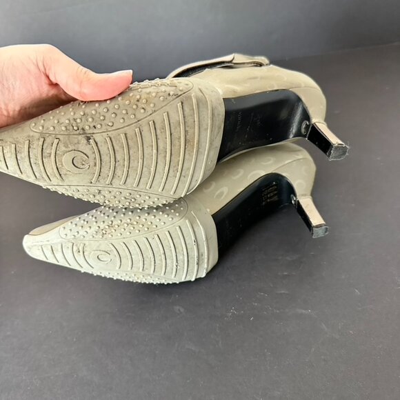 Marine Serre Neutrals Neutral 50 Crescent Moon Reflective Sock Boots Size 41 - Picture 7 of 14